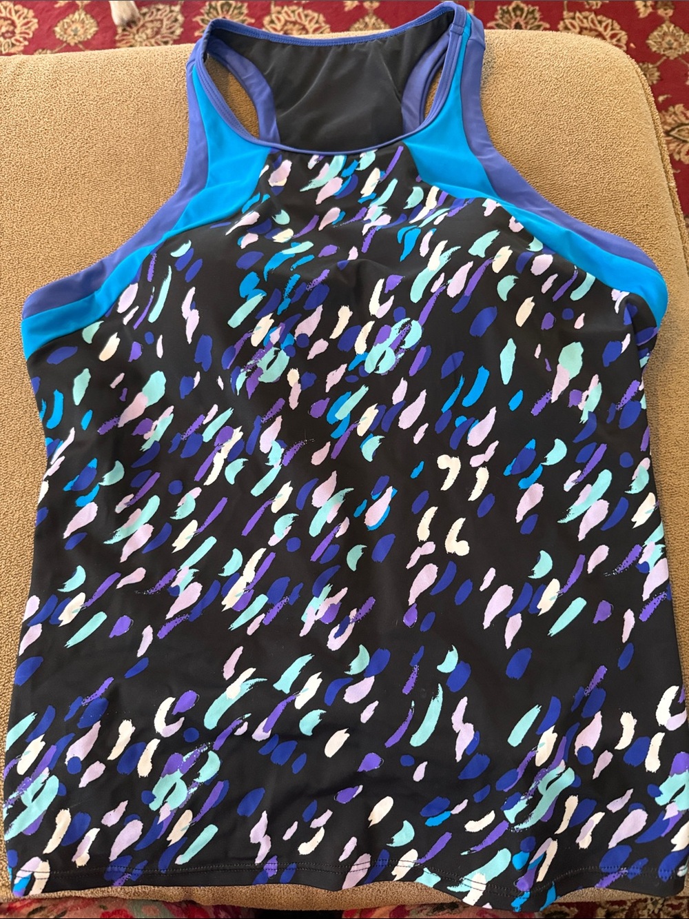 Swimsuits For All Swimsuit Tankini Top Size 18 (TD)